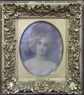 Lot 41 - B. Sachs British, 19th/20th century PORTRAIT...