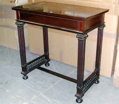 Lot 204 - Neoclassical Style Satinwood Inlaid Mahogany...