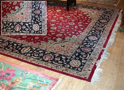 Lot 538 - Indian Carpet India, contemporary The scarlet...