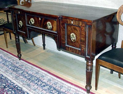 Lot 466 - William IV Mahogany Sideboard