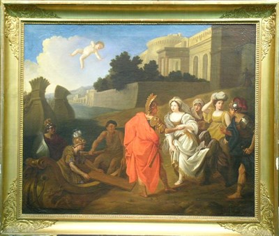 Lot 137 - French School 18th Century ABDUCTION OF HELEN...