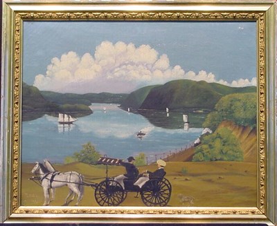Lot 11 - American School 19th/20th Century HUDSON RIVER,...