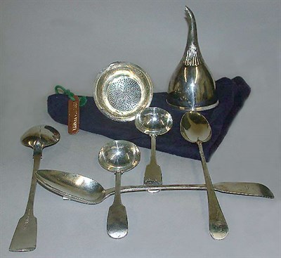 Lot 537 - Group of Six George III and Victorian Silver...