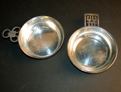 Lot 433 - Two Sterling Silver Porringers Total...