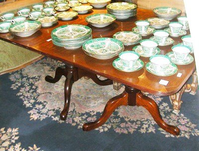 Lot 531 - Georgian Style Mahogany Double-Pedestal Dining...