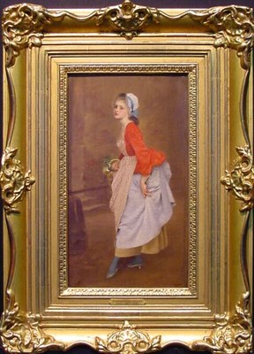 Lot 217 - Gustave Jean Jacquet French, 1846-1909 RETURN...