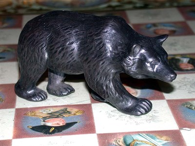 Lot 503 - Wedgwood Black Basalt Figure of a Bear