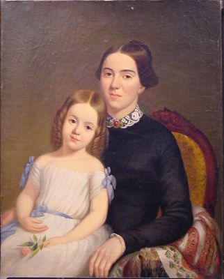 Lot 43 - Attributed to James Henry Wright MOTHER AND...