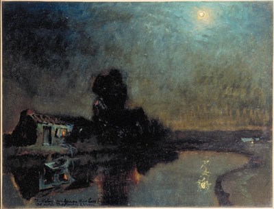 Lot 132 - Charles Rollo Peters 1862-1928 NOCTURNAL...