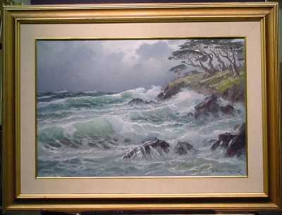 Lot 133 - Alexander A. Dzigurski 1911-1995 CRASHING...