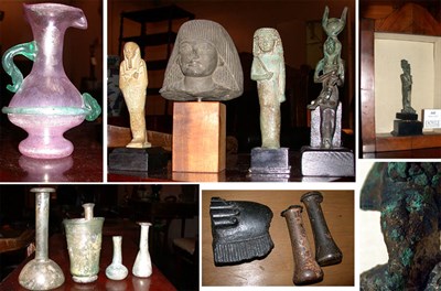 Lot 143 - Miscellaneous Group of Roman Glass and...
