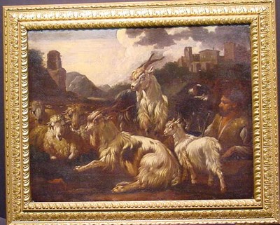 Lot 91 - Attributed to Philipp Peter Roos, called Rosa...