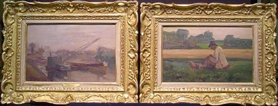 Lot 66 - Henri Levieux French, 19th century VAGABOND...