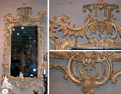 Lot 182 - Pair of Georgian Style Gilt-Wood Mirrors In...