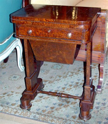 Lot 512 - Empire Burl-Wood Work Table