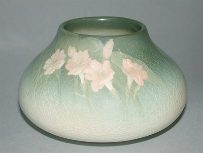 Lot 397 - Rookwood Pottery Vase Of bulbous form, with an...