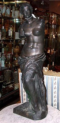 Lot 634 - Bronze Figure of Venus Signed Gadix. Height 38...
