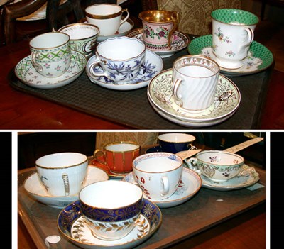 Lot 370 - Miscellaneous Group of Porcelain Teacups and...