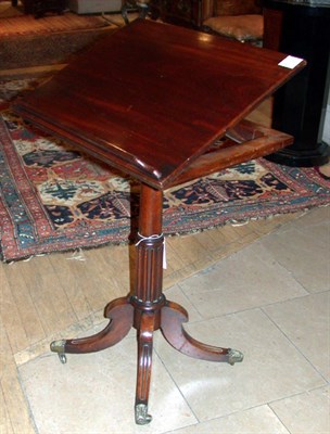 Lot 665 - Regency Mahogany Reading Stand Late 18th/early...