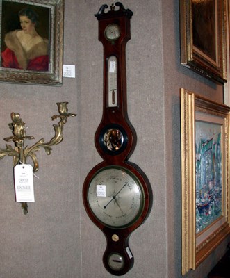 Lot 397 - George III Style Mahogany Barometer