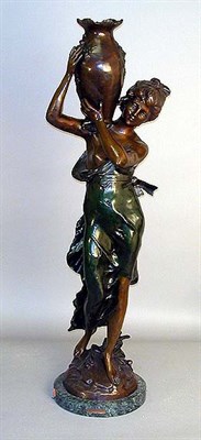 Lot 332 - Bronze Figure of a Female Water Carrier After...