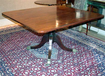 Lot 476 - George III Mahogany Breakfast Table