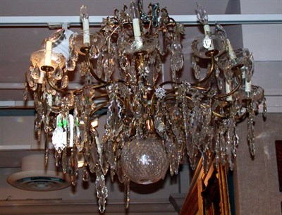 Lot 455 - Louis XV Style Gilt-Metal and Glass...