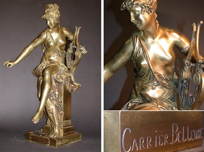 Lot 428 - Bronze Figure of Harmonie After a model by...