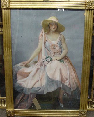 Lot 48A - E. Funfschilling German, 20th century WOMAN IN...
