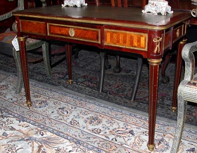 Lot 165 - Louis XVI Style Parquetry Inlaid Kingwood...