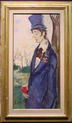 Lot 57 - Gabriel Dauchot French, b.1927 THE SAD LOVER...