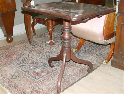 Lot 343 - George III Mahogany Side Table