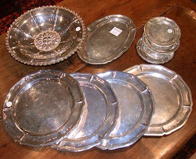 Lot 419A - Group of Mexican Silver Articles including a...