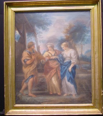 Lot 43 - Italian School 19th Century MARRIAGE SCENE...