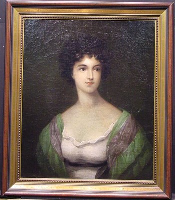 Lot 9 - English School 18th/19th Century PORTRAIT OF A...