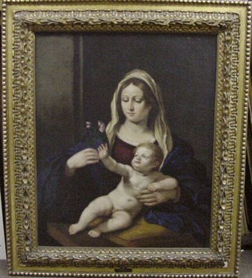 Lot 83 - Cesari Gennari Italian, 1637-1688 MADONNA AND...