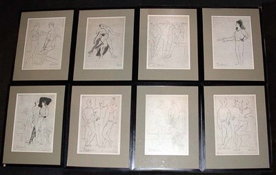 Lot 100 - Pablo Picasso GRACE ET MOUVEMENT Fourteen...