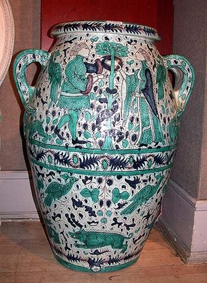 Lot 514 - Large Faience Jug