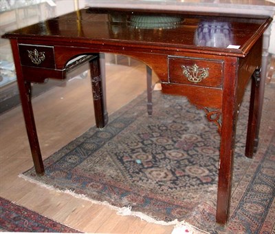 Lot 295 - George III Mahogany Writing Table
