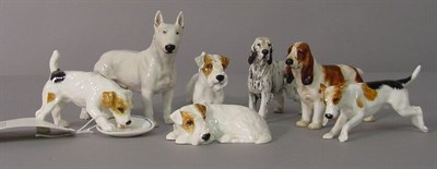 Lot 44 - Miscellaneous Group of Seven English Porcelain...