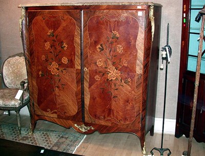 Lot 185 - Louis XV Style Gilt-Bronze Mounted Marble Top...
