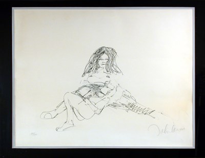 Lot 225 - John Lennon [EROTIC SCENES] Lithographs, one...