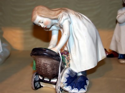 Lot 545 - Meissen Porcelain Figure Modeled by Konrad...