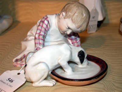 Lot 546 - Meissen Porcelain Figure Modeled by Konrad...