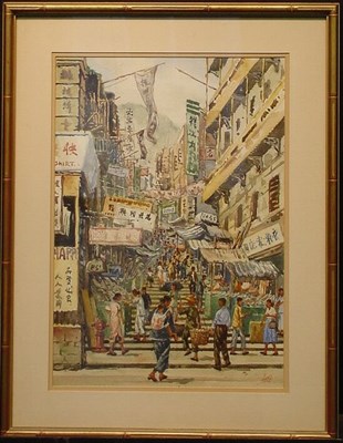 Lot 61 - Ling Chinese School, 20th century BUSTLING...