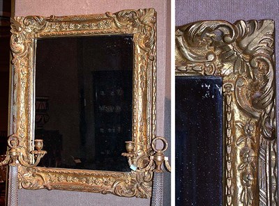 Lot 351 - Gilt Decorated Mirror