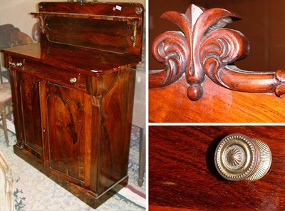 Lot 458 - Regency Rosewood Chiffonier