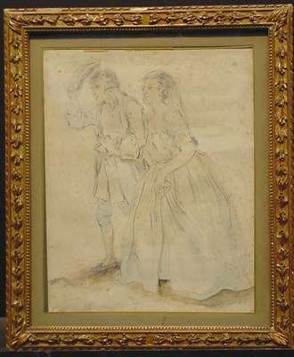 Lot 8 - Manner of Richard Parkes Bonington THE CORDIAL...