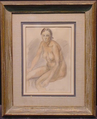 Lot 49 - Nicolai Cikovsky American, 1894-1987 SEATED...