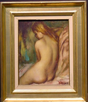 Lot 58 - Georgette Nivert French, 20th century SEATED...